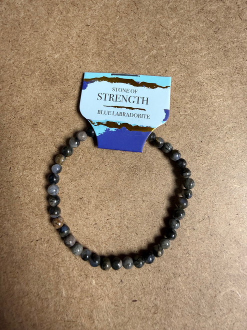 Blue Labradorite Bracelet 4MM