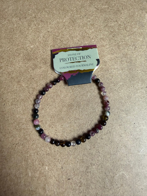 Colored Tourmaline Bracelet 4MM
