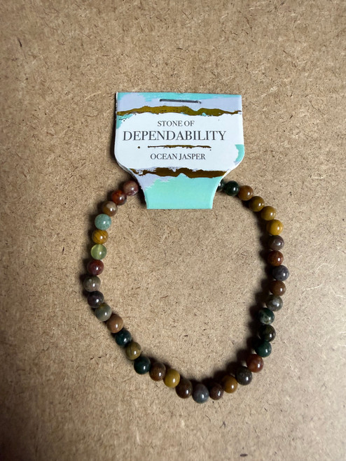 Ocean Jasper Bracelet 4MM