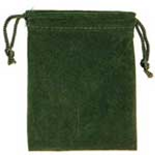Velveteen Bag - Green (Medium)