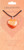 Crystal Heart Pendant - Creativity (Carnelian)