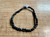 Snowflake Obsidian Bracelet 4mm