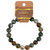 Indian Agate 8mm bracelet 8 inch