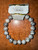 Grey Map Stone Energy Bracelet 8mm