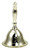 Triple Moon Brass Altar Bell 2.5"