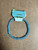Crystal Dyed Aquamarine Bracelet 4MM
