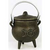 3" Triple Moon Cauldron w/lid