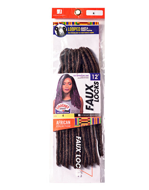 African Collection - Faux Locs 12"