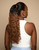 Feme Wave Body Wave - extensions de cheveux synthétiques avec des ondulations lâches enroulées pour faire une queue de cheval