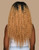 Extensions de cheveux synthétiques bouclés Feme Weave Jerry Bohemian, vue arrière