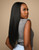 Extensions de cheveux synthétiques Feme Weave Blowout à texture yaki, vue latérale