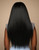 Extensions de cheveux synthétiques Feme Weave Blowout à texture yaki, vue arrière