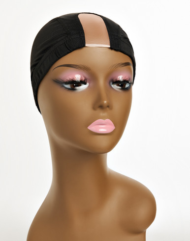 Bonnet de Perruque en Dôme en Spandex Raie en U