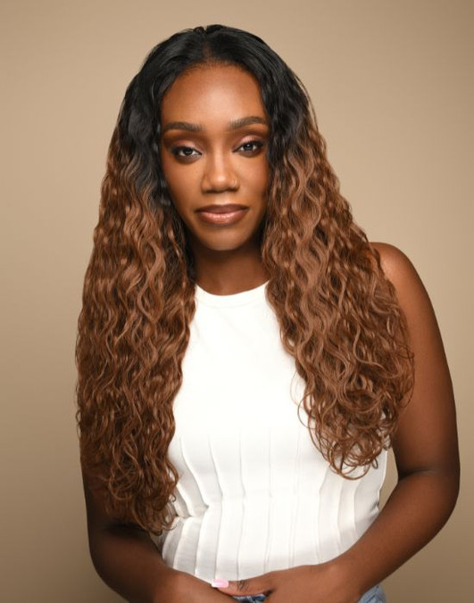 Feme Wave Body Wave - extensions de cheveux synthétiques avec ondulations lâches