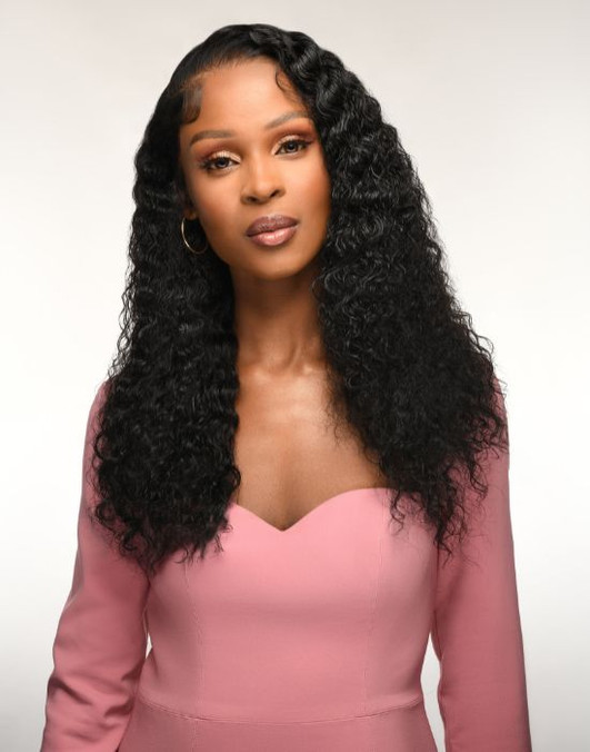 Feme cheveux humains Weave Deep Wave