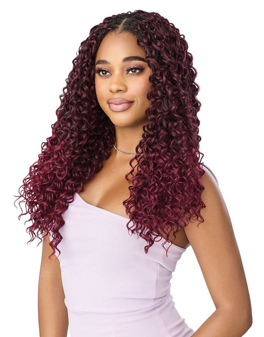 Purple Pack Brazilian - Feather Crochet Dominican