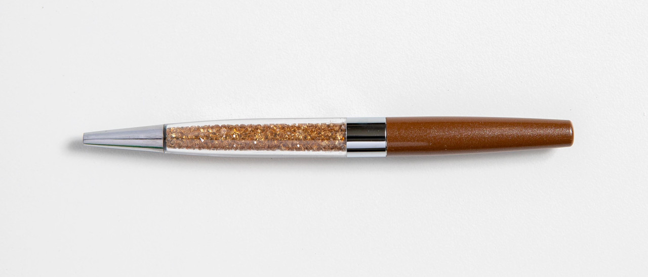 Dotted Ballpoint Pens, Gold or Rose Gold, Set of 2 Stationery