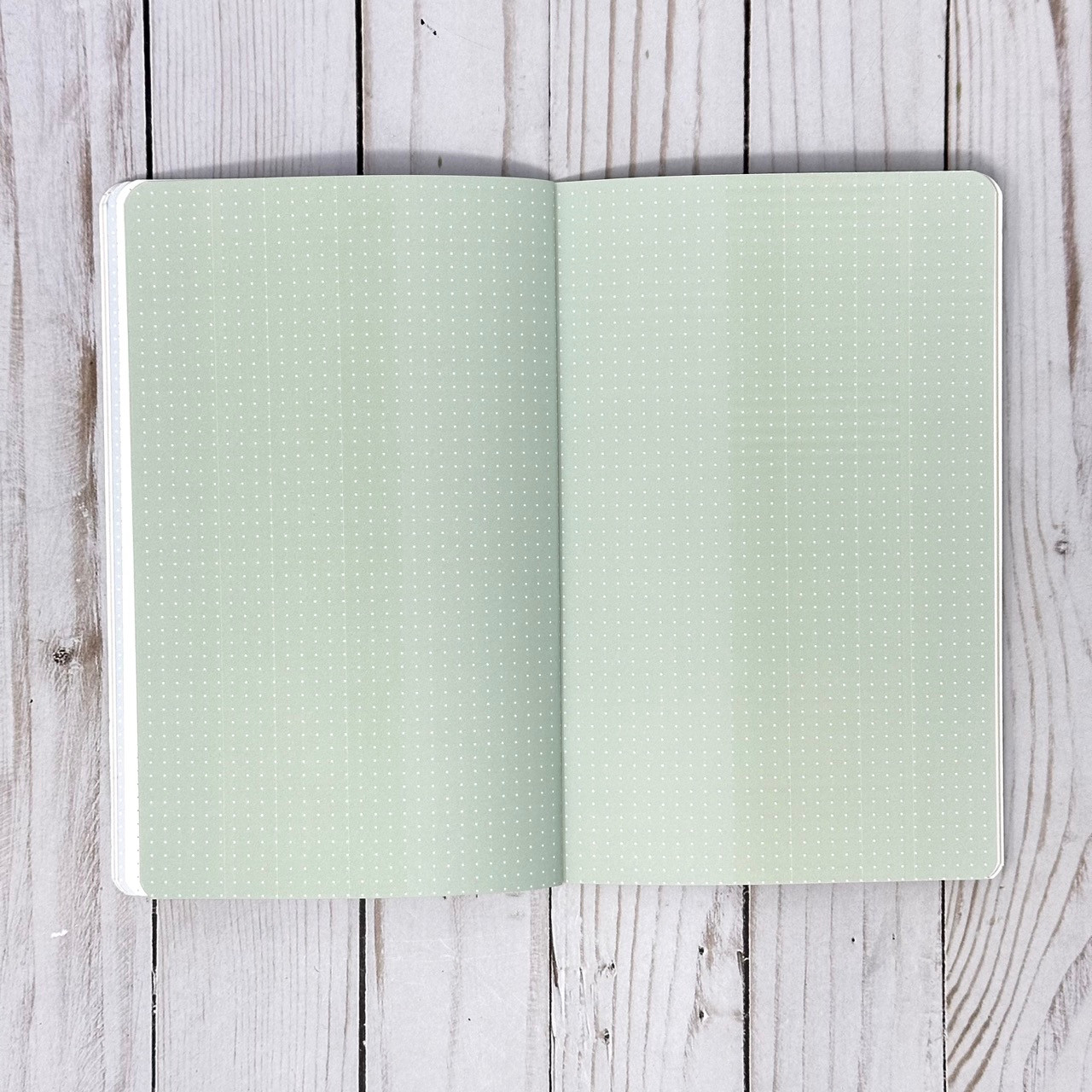 Free Simple Green Mint Bullet Planner template