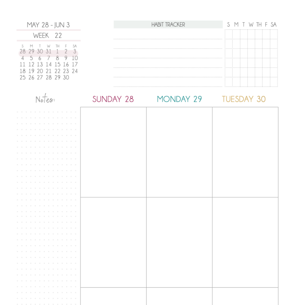 2024 Planner Refills, 11-Disc Discbound One Page Per Day Daily ＆ Monthly  Planner, January 2024 -December 2024, Prioritized, To-Do List, Notes