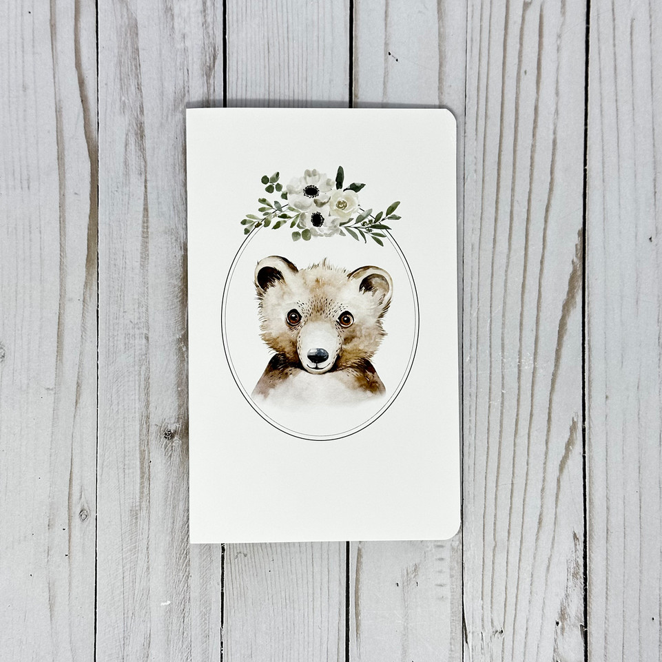Woodland Animals - Floral Frames - TN Booklets - Set of 8