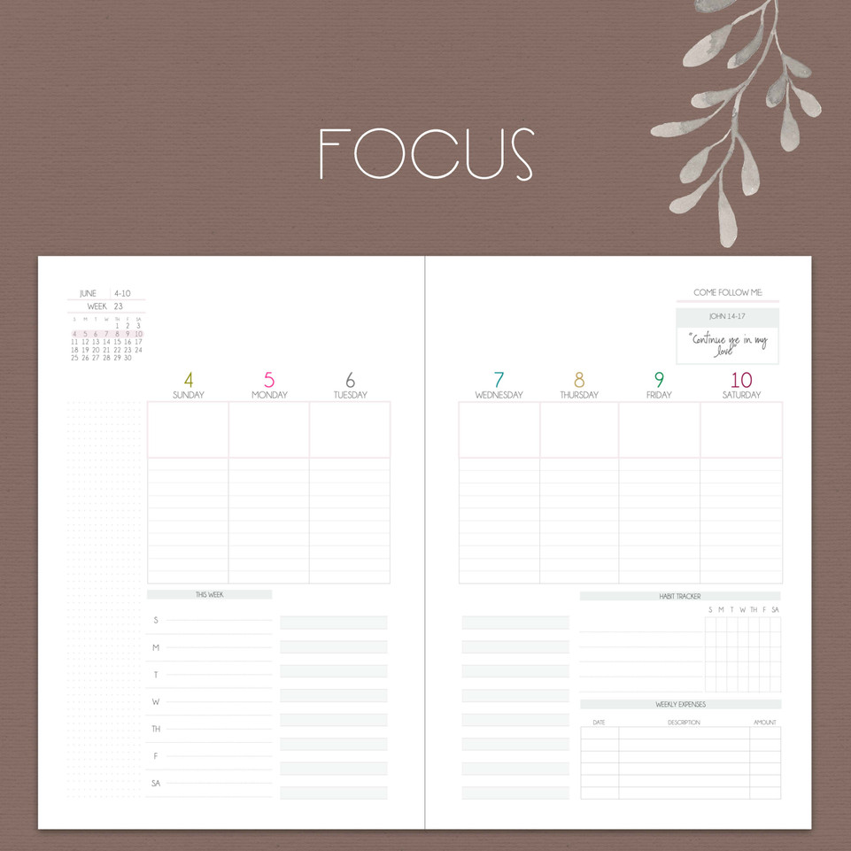 Focus Planner - 2024