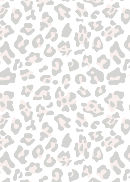 pink and white cheetah print