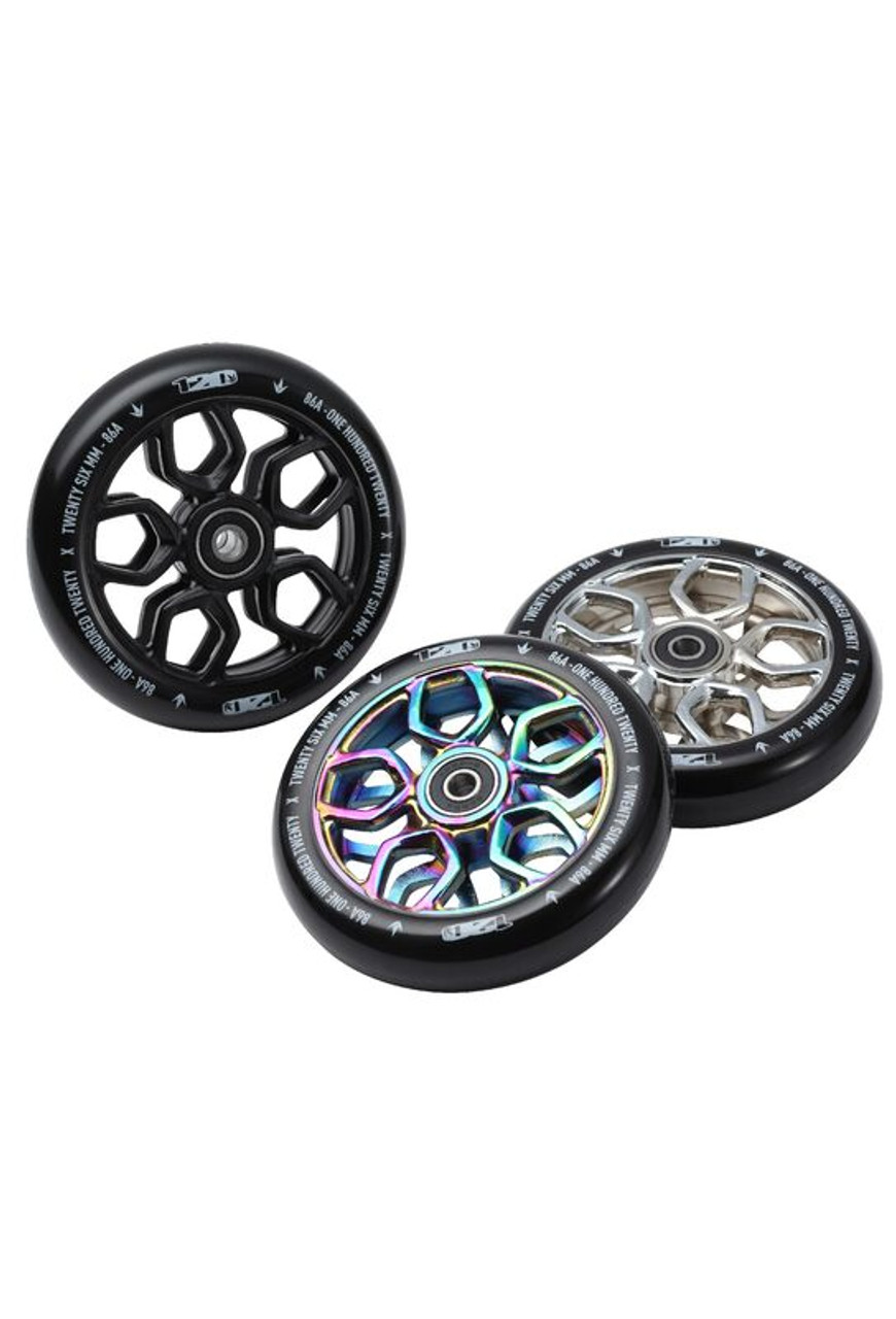 Ordliste Skyldig En eller anden måde 120mm Lambo Wheels | Black, Chrome & Oil Slick