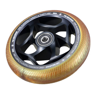 ENVY - 120MM X 30MM TRI BEARING WHEEL - BLACK/GOLD