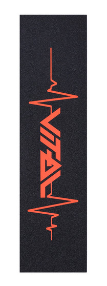 VITAL GRIPTAPE 6" X 23" HEARTBEAT RED