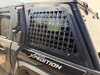 Polaris Xpedition MOLLE rack mounted with aluminum standoffs