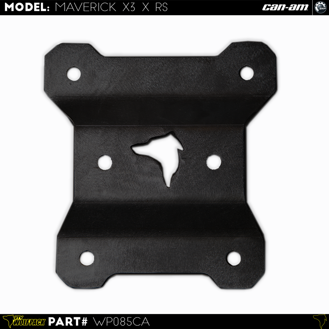Buy Can Am Maverick X3 Radius Rod Plate WOLFPACK PARTS