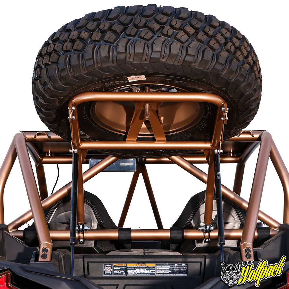 Polaris Rzr tire carrier