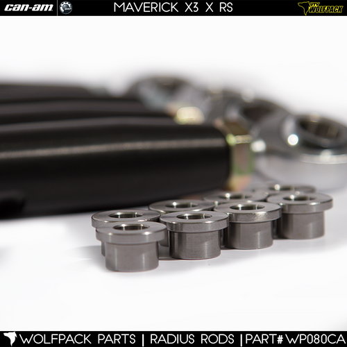 2017-2026 Radius Rods Aluminum Can Am Maverick X3 XRS  72'' Model Heavy Duty 2017-2026 Radius Rods Aluminum Can Am Maverick X3 XRS  72'' Model Heavy Duty