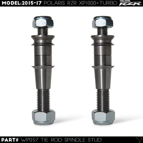 Stainless steel tie rod spindle stud for Polaris RZR, photo 1