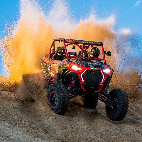 Polaris RZR Turbo-S - Action 
