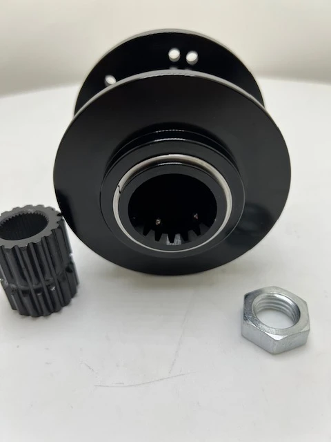 Billet steering wheel quick release hub, photo 1