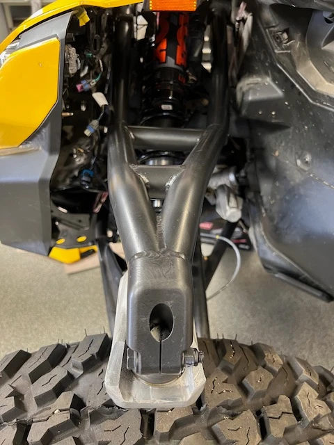 Can-Am Maverick R chromoly upper control arms, photo 1