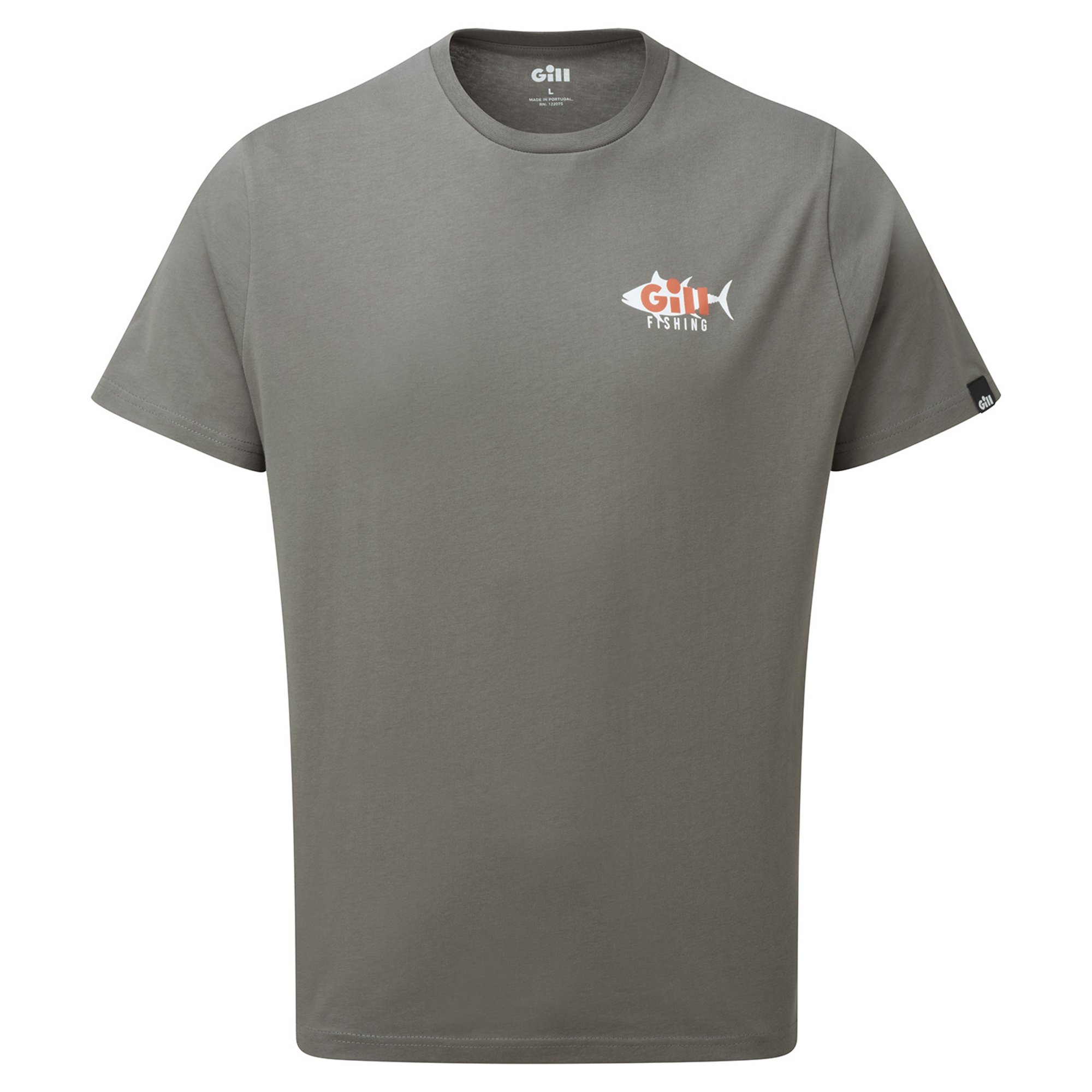 Gill Graphic T-Shirt in Pewter