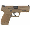 SMITH AND WESSON M&P9 M2.0 COMPACT FLAT DARK EARTH RIGHT SIDE VIEW