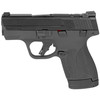 SMITH & WESSON M&P9 SHIELD PLUS OPTICS READY THUMB SAFETY NIGHT SIGHTS LEFT SIDE VIEW