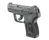 RUGER LCP MAX COBALT CERAKOTE/BLACK LEFT SIDE VIEW REAR ANGLE