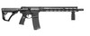 daniel defense ddm4 v7 black with vertical grip and 32 round magazine right side view