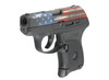 RUGER LCP AMERICAN FLAG .380 ACP LEFT SDIE VIEW FRONT ANGLE