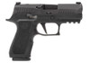 SIG SAUER P320 XCOMPACT WITH RX PLATE COVER 9MM RIGHT SIDE VIEW