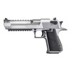 MAGNUM RESEARCH DESERT EAGLE .44 MAGNUM STAINLESS W/ INTEGRAL MUZZLE BRAKE LEFT SIDE VIEW