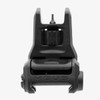 MAGPUL MBUS3 FRONT SIGHT BLACK FRONT VIEW FLIPPED UP