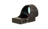 TRIJICON SRO RED DOT SIGHT 1MOA ADJUSTABLE RIGHT SIDE VIEW REAR ANGLE