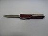 MICROTECH UTX-70 DOUBLE EDGE DISTRESSED MERLOT APOCALYPTIC STANDARD CLIP SIDE