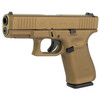 GLOCK 19 GEN5 9MM FS SKYDAS CERAKOTE BURNT BRONZE 9MM LEFT SIDE VIEW FRONT ANGLE