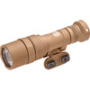 SUREFIRE TURBO MINI SCOUT LIGHT PRO TAN LEFT SIDE VIEW FRONT ANGLE MLOK